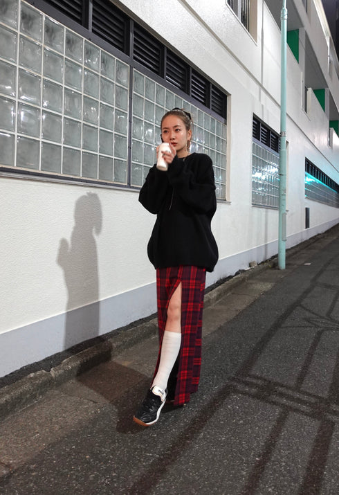 ベーシックルーズニット